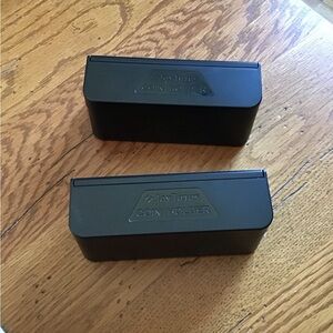 Stylus Black Coin Organizer Duo